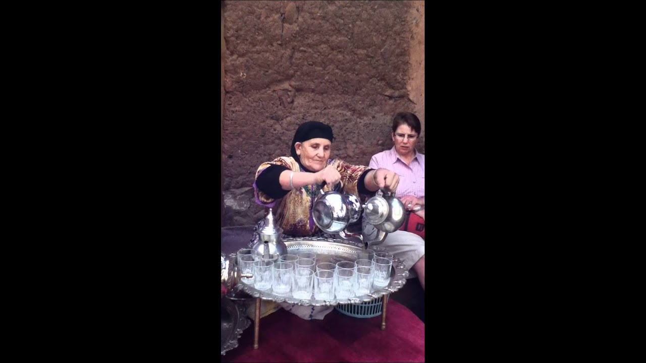 Berber Tea Ceremony in Morocco