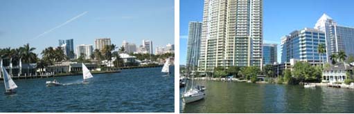 Ft Lauderdale, city on the water