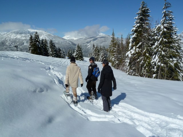 The Adventure Group Whistler Snowshoeing