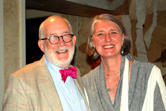 Canadian author, Louise Penny, with her husband, Michael.