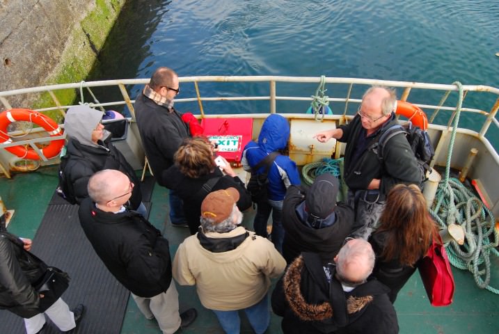 Taking the Ferry to Inishboffin Island with Archaeologist Michael Gibbons