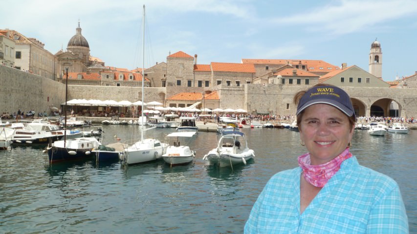 Jill in Dubrovnik