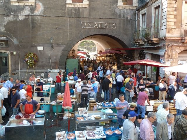 Fish Market in Catania