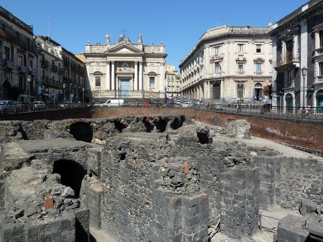 Roman Amphitheater Ruins