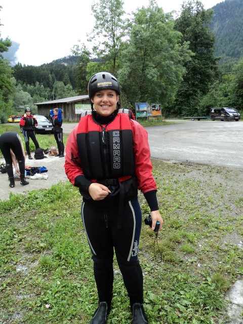 Rafting in Austria with Contiki