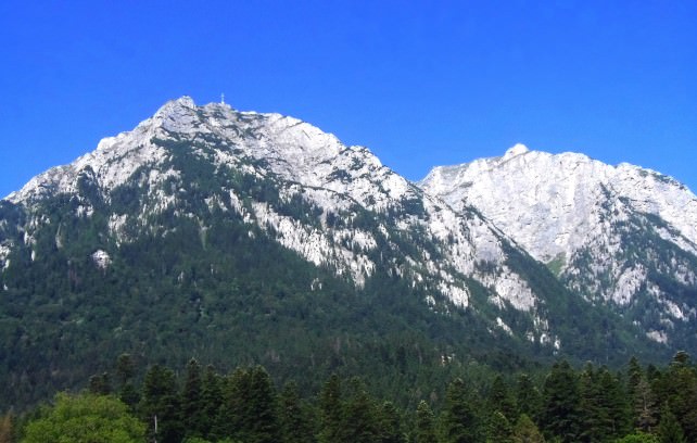 Carpathian Mountains in Romania