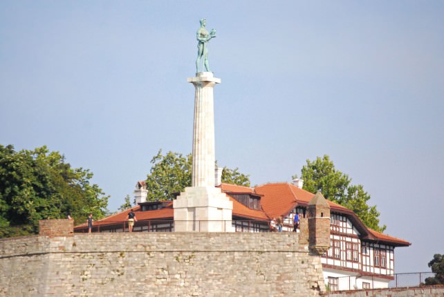 Belgrade Fortress Statue