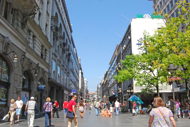 Belgrade Main Shopping Street