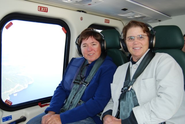 Viv and Jill Take a London Air Helicopter to Sonora Resort