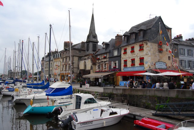 Honfleur in Normandy, France