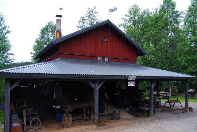 Visit the Blacksmith at Fiskars Village