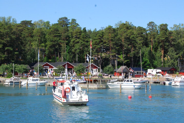 Harbor in Nagu/Nauvo in Finland