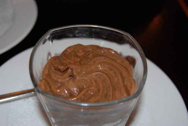 Globus Welcome Dinner at Chez Bruno - Chocolate Mousse