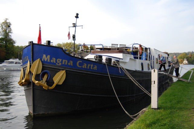 Magna Carta Luxury Barge