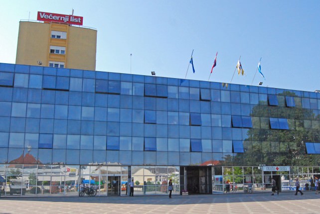 New Building at Franjo Tudman Square in Vukovar 