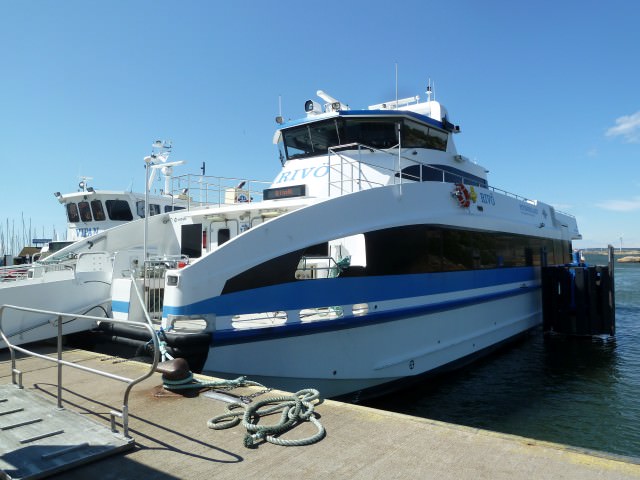 Ferry "Rivo" Runs from Saltholmen to Styrsö Skäret 