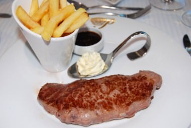 Sirloin Steak with Fries 