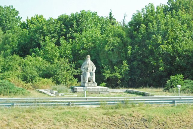 Statue in Bulgaria 