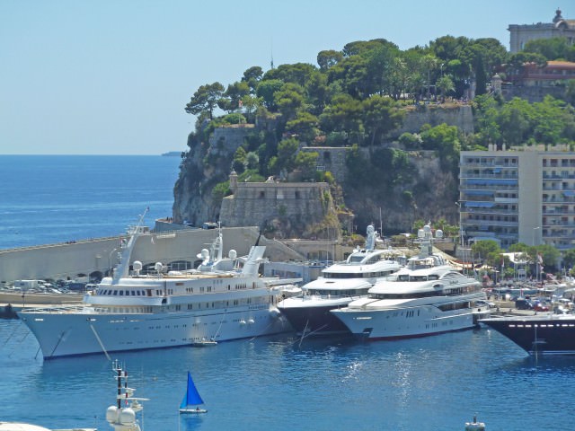 Yachts in Monte Carlo Harbor