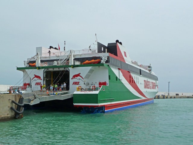 Ferry in Rabat 