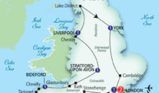 Trafalgar Tours Scenic England Daily Itinerary