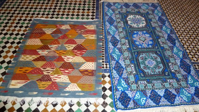 Morocco: Shopping at Fes Carpet and Rug Co-operative Dar Zarbia