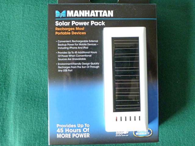 Manhattan Solar Power Pack