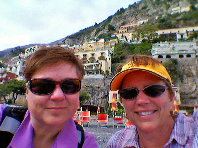 Viv and Jill Stay Connected in Positano with XCom Global MiFi