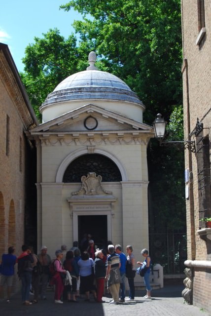 Tomb of Dante in Ravenna, Italy