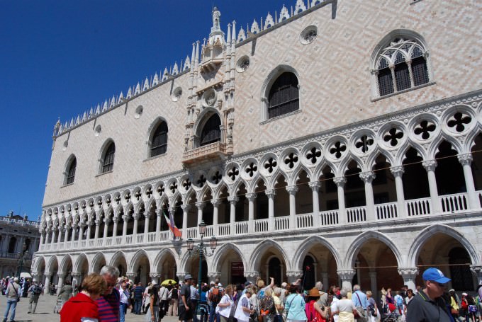 Visiting the Doge's Palace with Uniworld