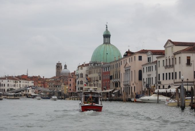 Arriving in Venice and Hotel Carlton on the Grand Canal