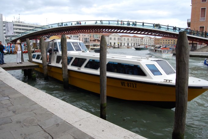 Water Taxi to AVG on Giudecca Island