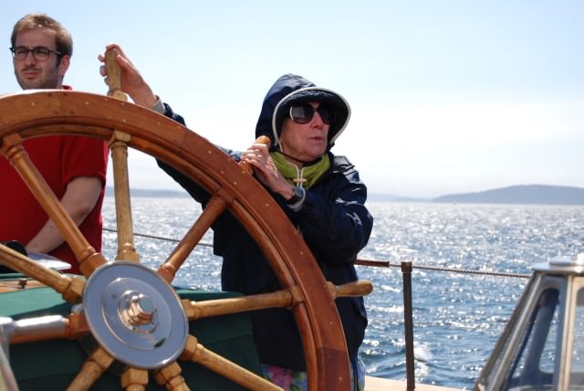 A Woman Learns To Sail A Schooner