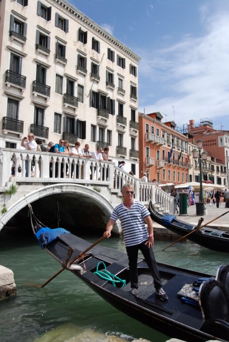 Gondola Ride in Venice, Italy