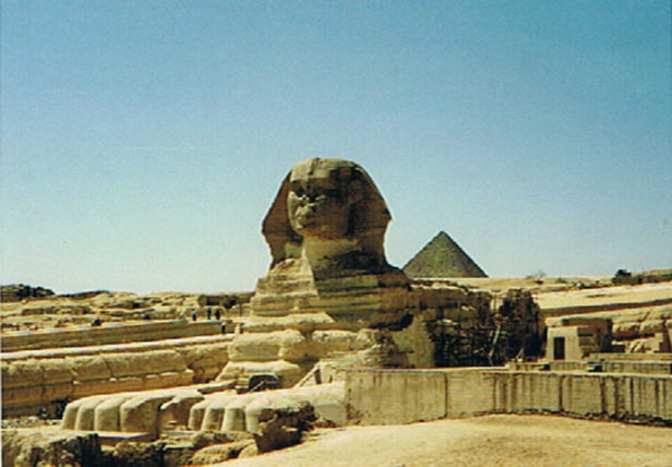 Sphinx Pyramid in Egypt