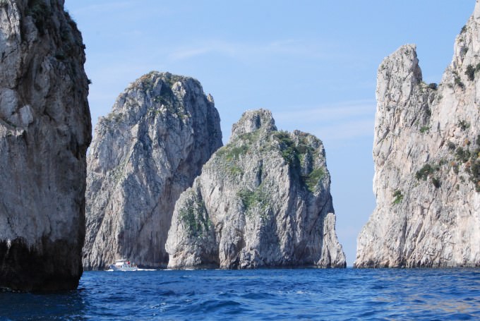 Capri Faraglioni Rock Formations