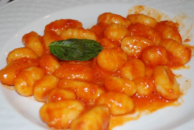 Gnocchi with Pomodore Sauce