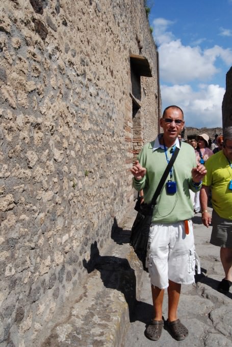 Local Tour Guide Willy at Pompeii