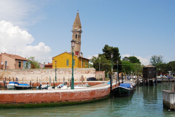 The Island of Burano near Venice