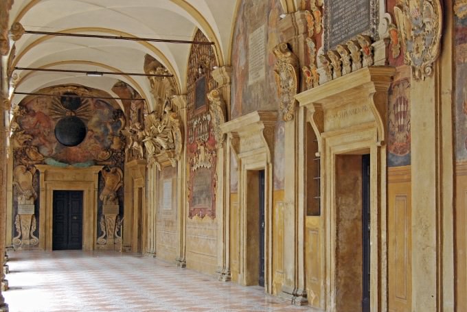 Palazzo dell’Archiginnasio in Bologna, Italy