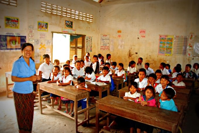 Cambodian Village School