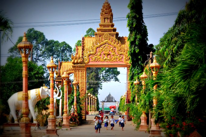 Prek Bongkong Pagoda in Cambodia