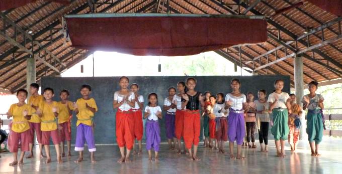 Children Dancing in Siem Reap