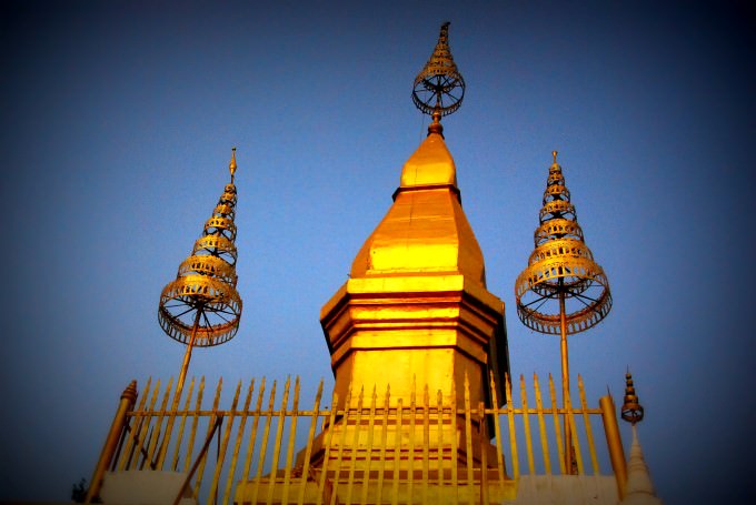 Stupa Mount Phousi in Luang Prabang
