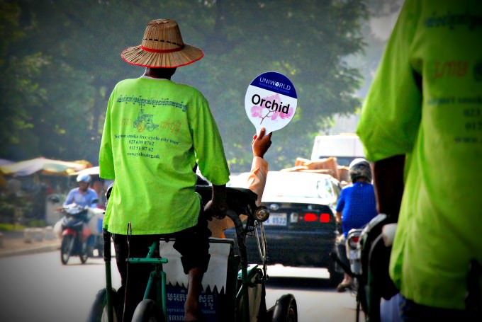 Uniworld Phnom Penh Cyclo Excursion
