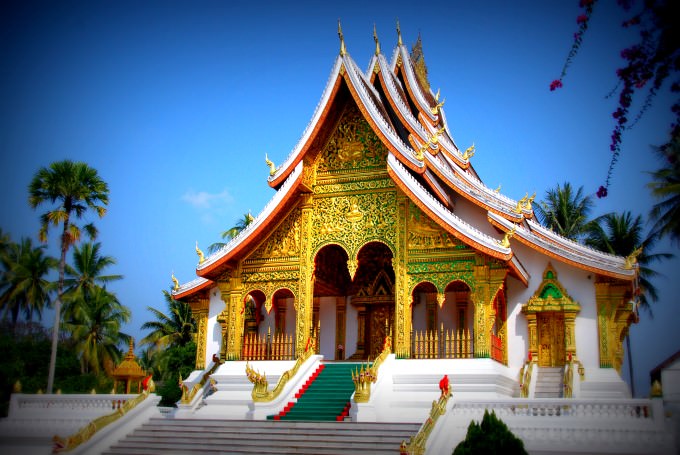 Wat Ho Pha Bang at Royal Palace Museum