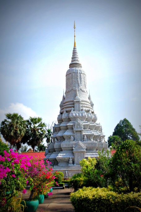 Wat at Royal Palace Complex in Phnom Penh