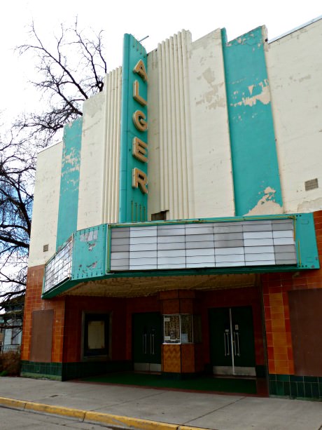 Abandoned Movie Theater in Lakeview, Oregon