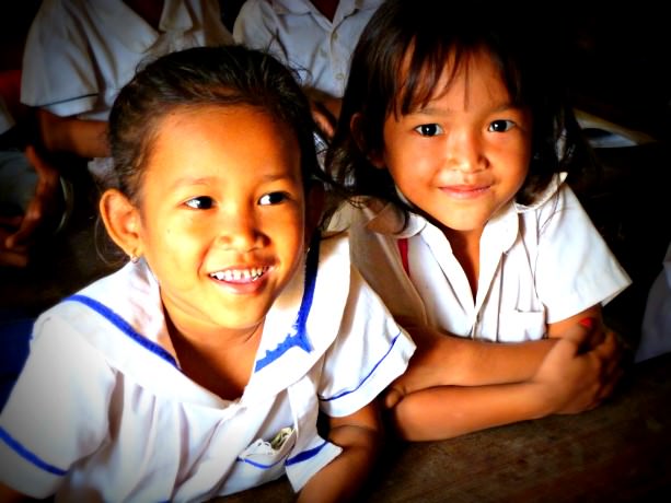 Cambodian School Girls