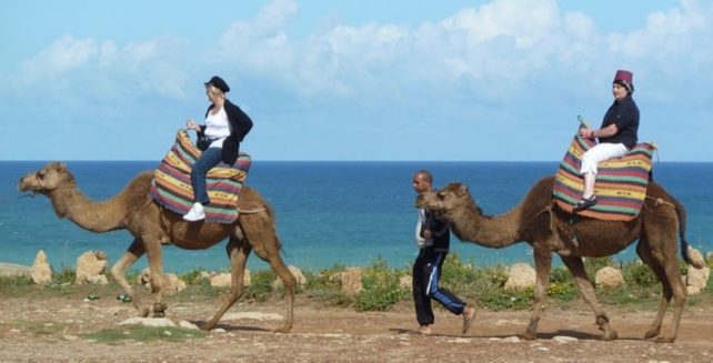 Women Having Fun in Morocco